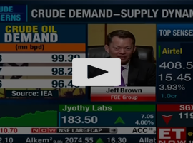 Is the crude story over? | FGE Group's Jeff Brown to ET NOW